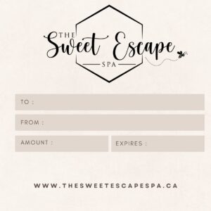 The Sweet Escape Spa Gift Card
